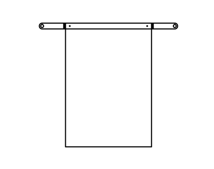 Flip chart bracket